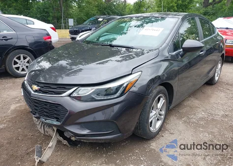 2017 Chevrolet Cruze Lt Auto из США, поврежденный, VIN 1G1BE5SM7H7117867